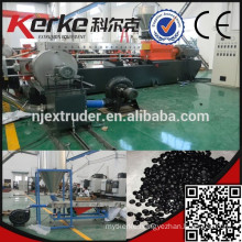 plastic double stage extruder for PVC cable granules